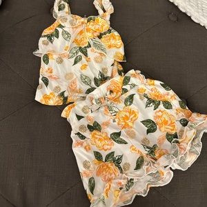 Floral Two Piece
